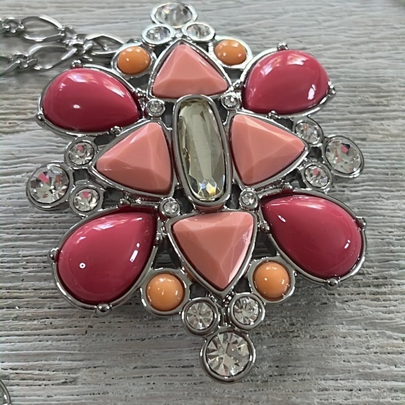 Lia Sophia necklace pendant brooch combo - Picture 2 of 8